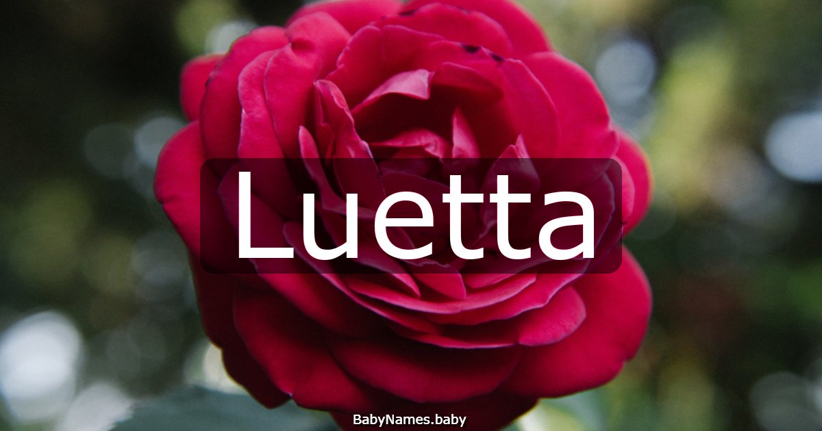 Luetta
