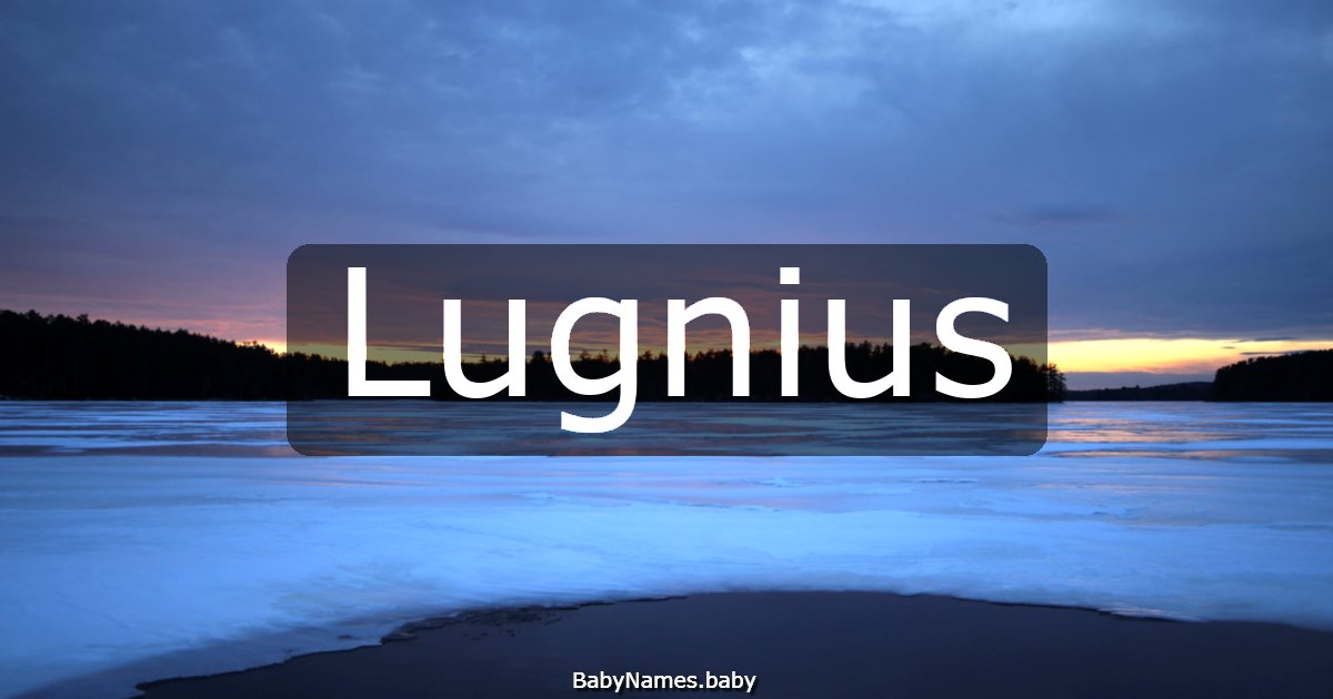Lugnius