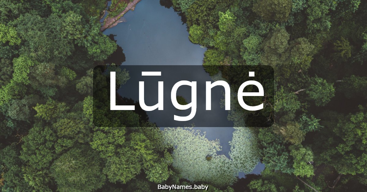 Lūgnė