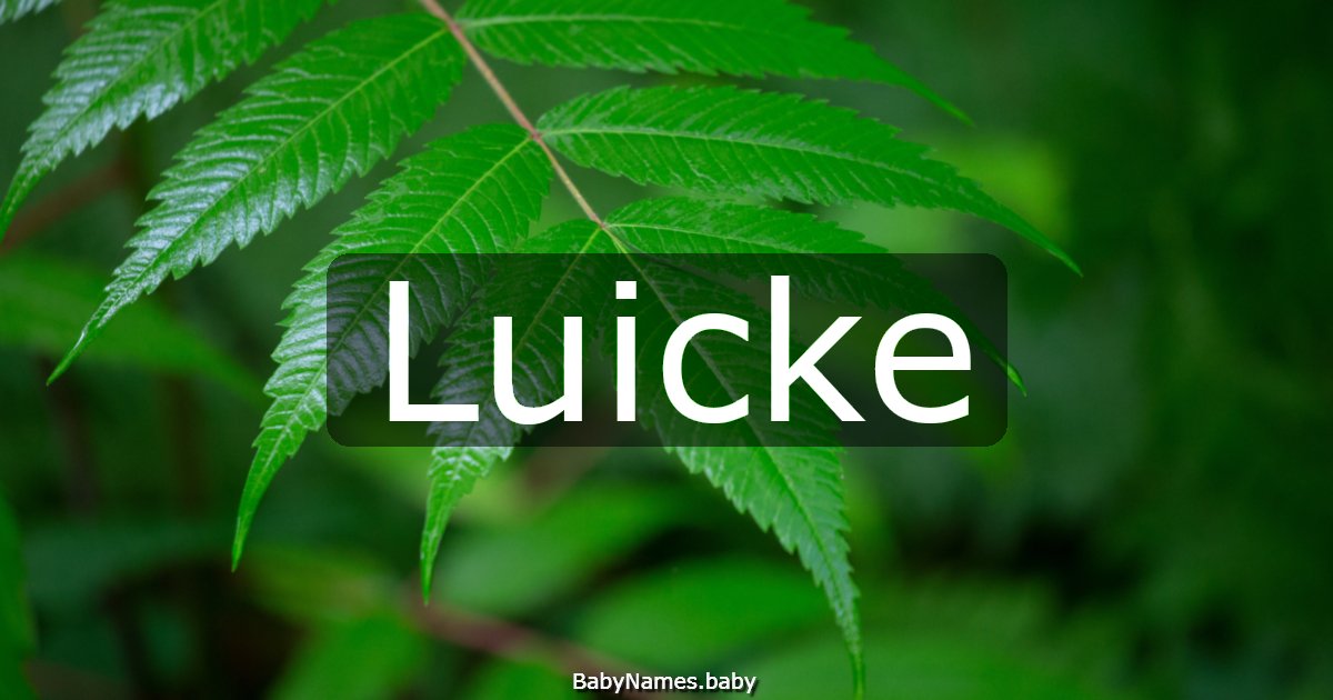 Luicke