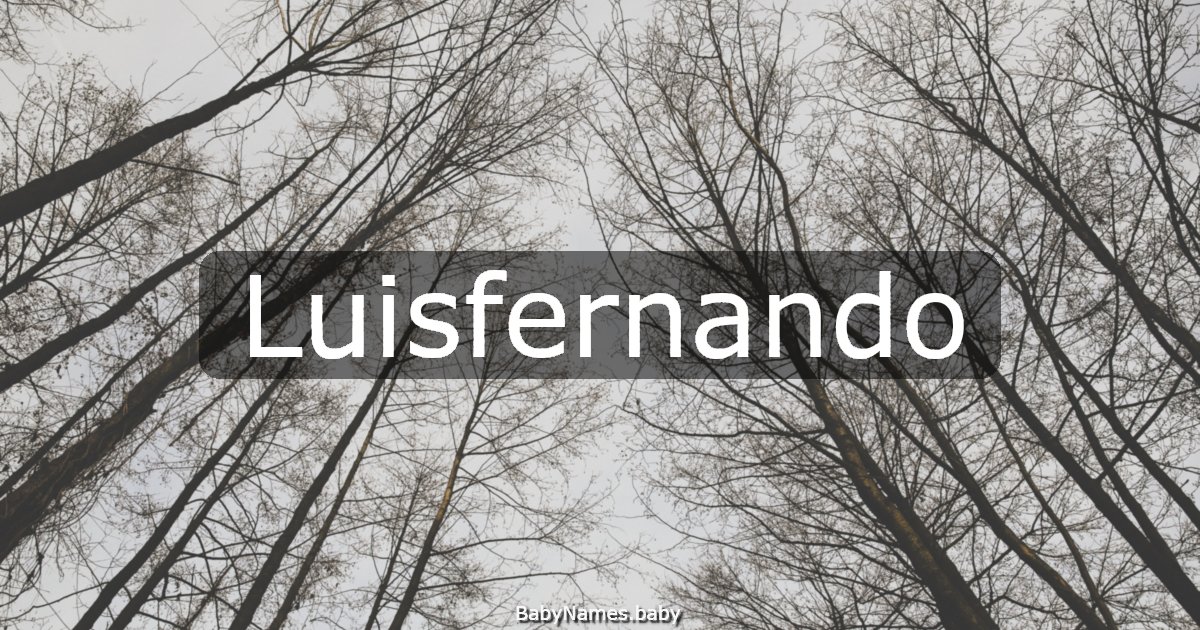Luisfernando
