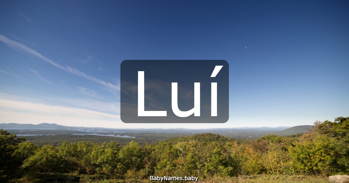 Luí