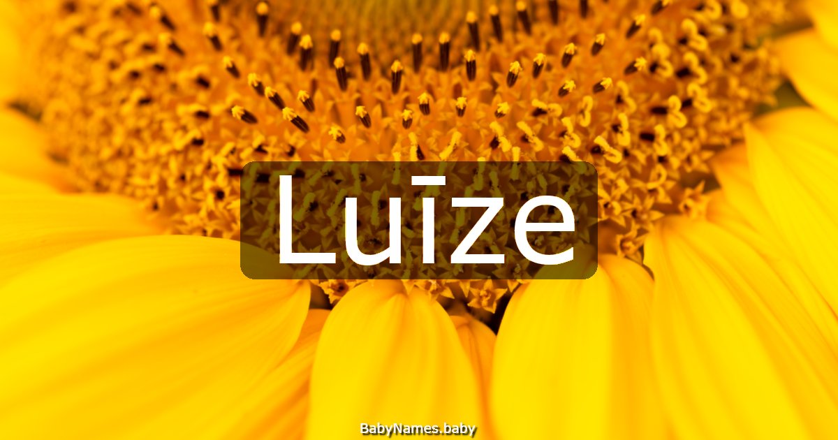 Luīze