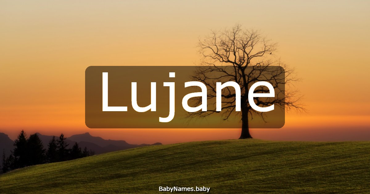 Lujane