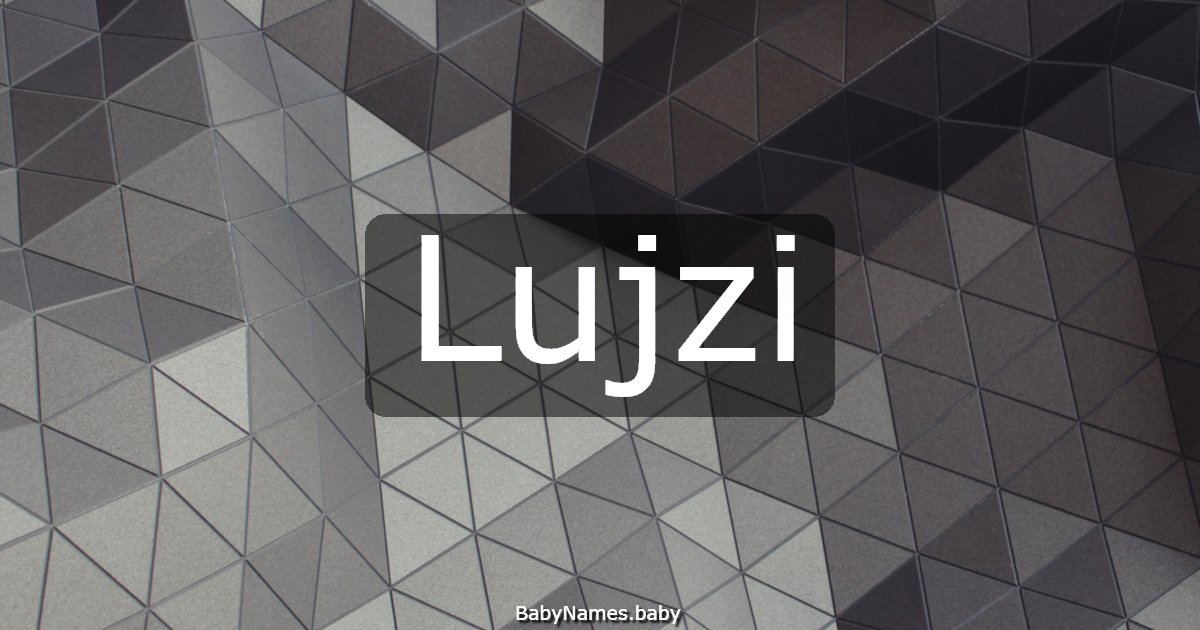 Lujzi