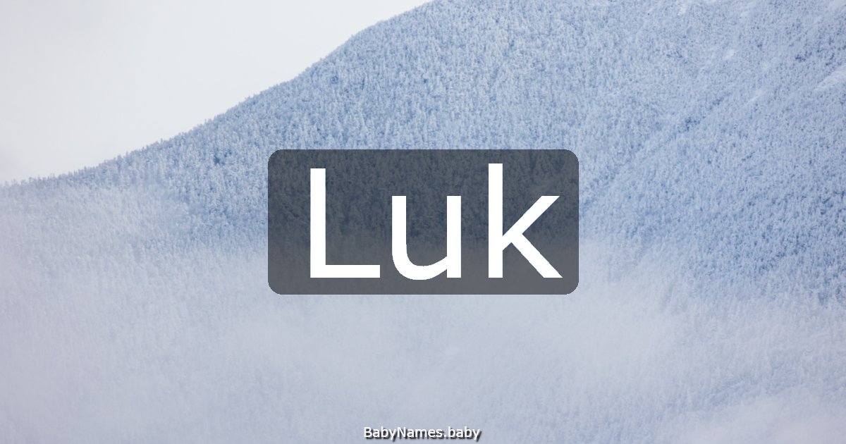Luk