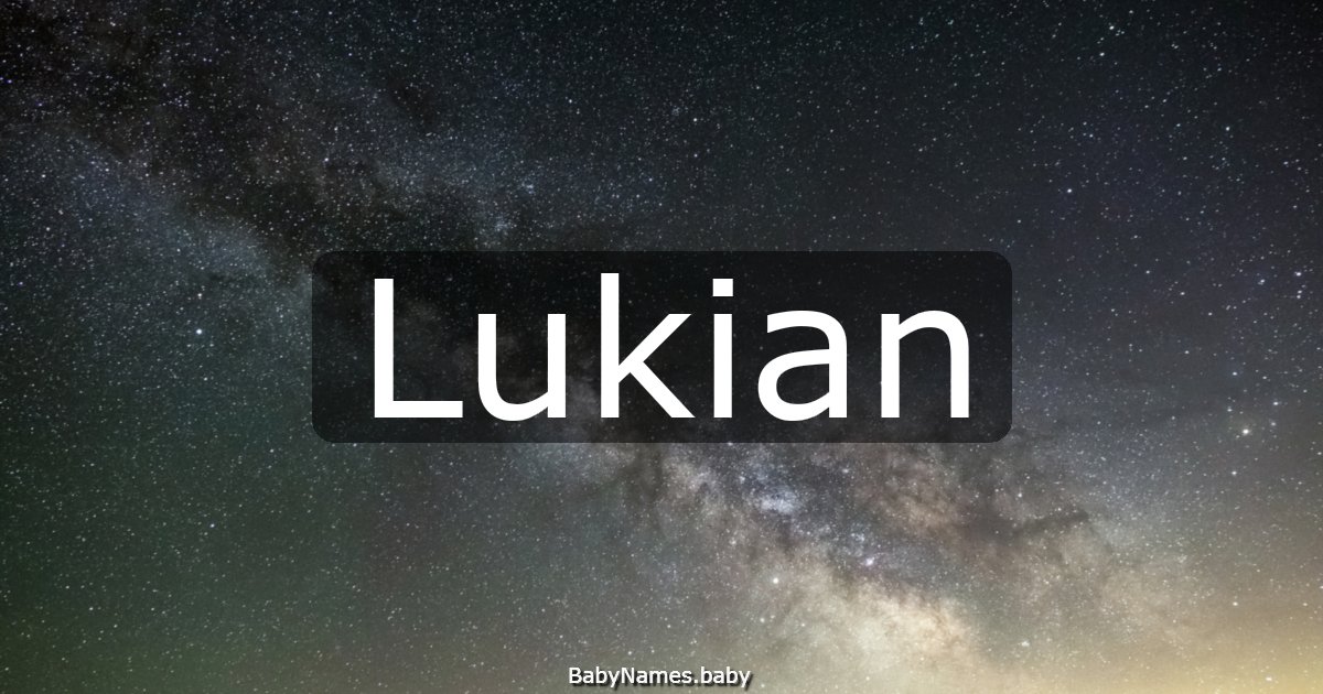 Lukian