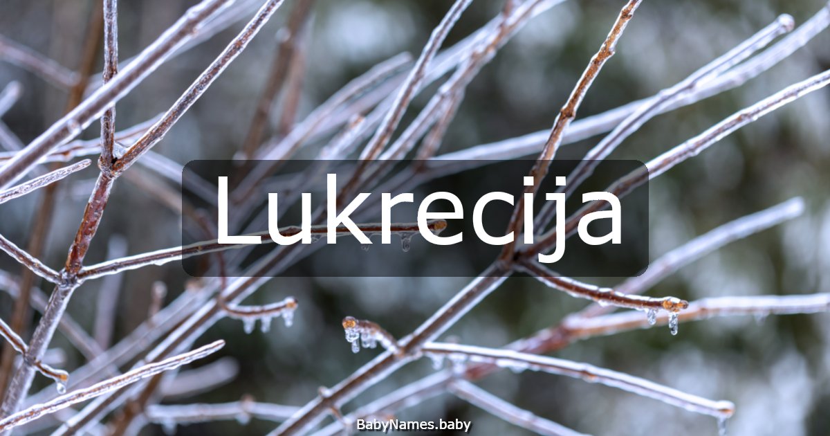 Lukrecija