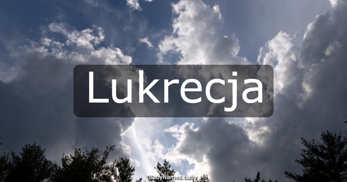 Lukrecja