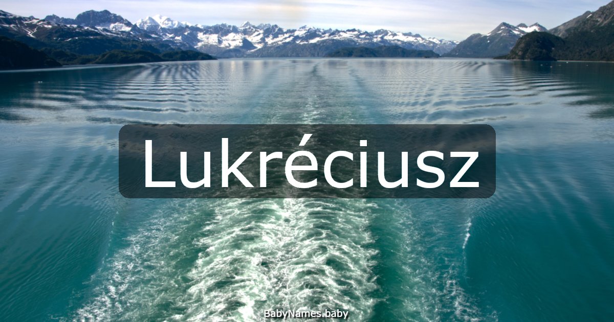 Lukréciusz