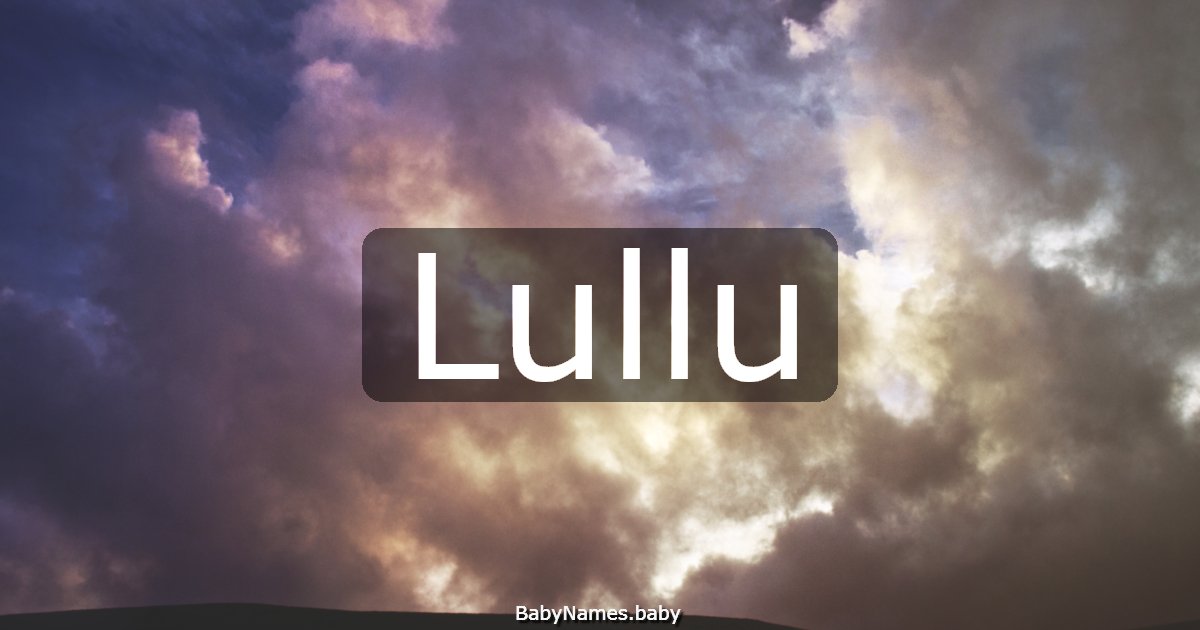 Lullu