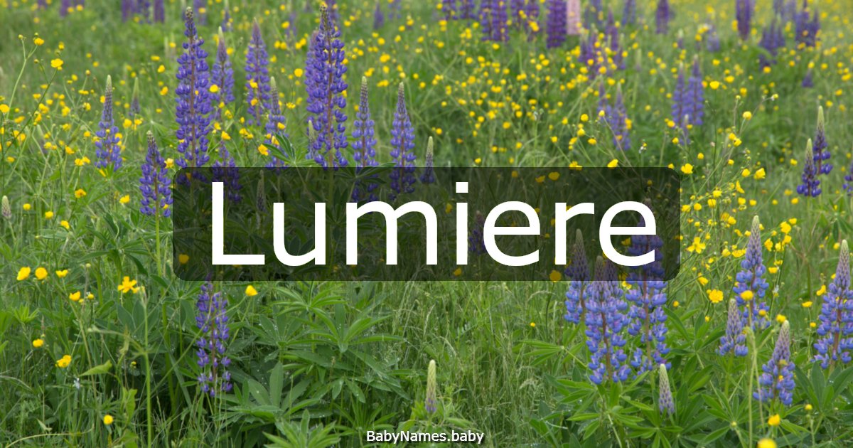 Lumiere