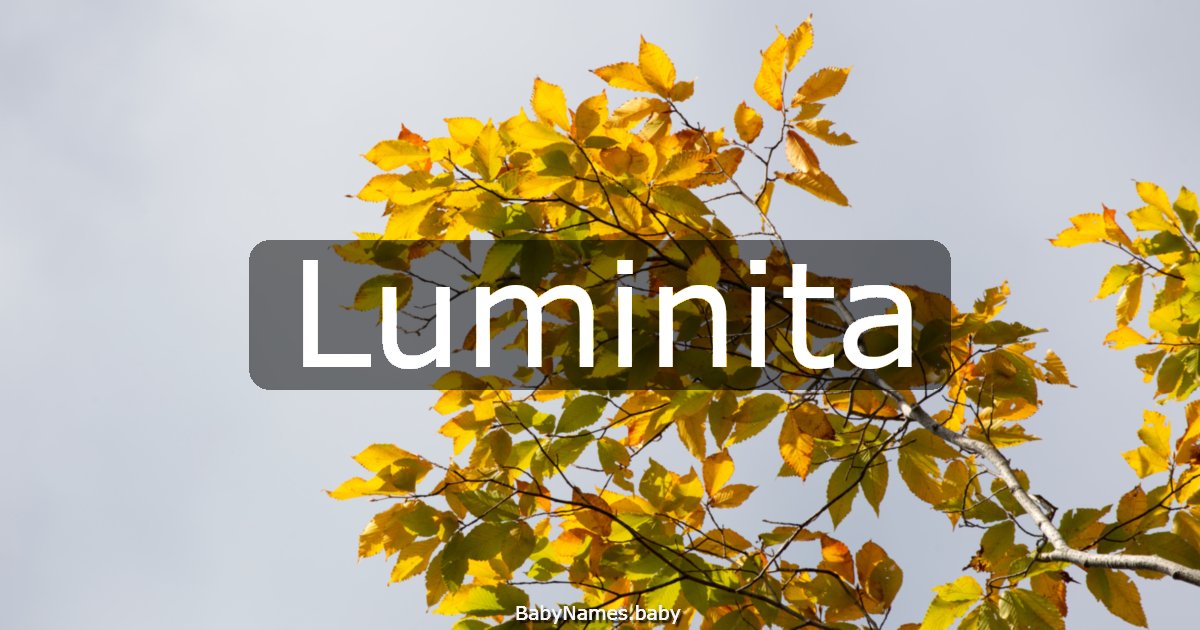 Luminita