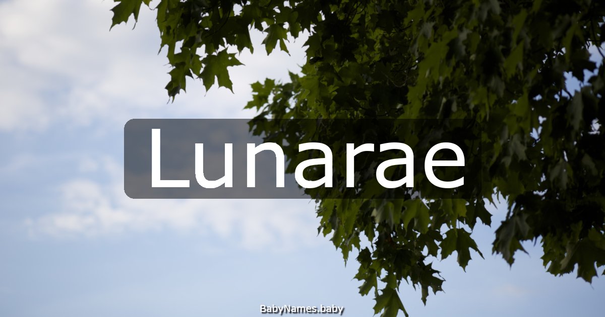 Lunarae