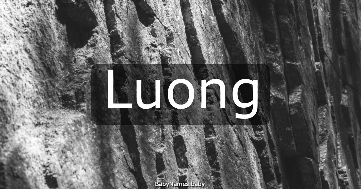 Luong