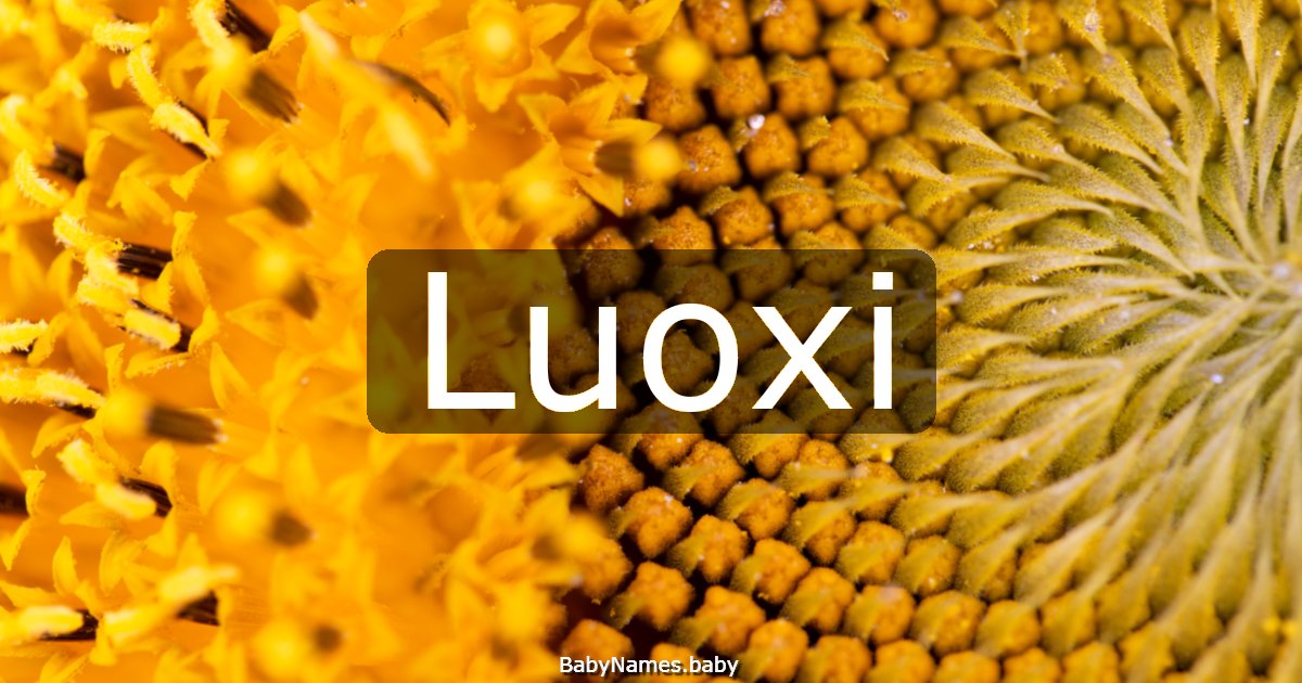 Luoxi