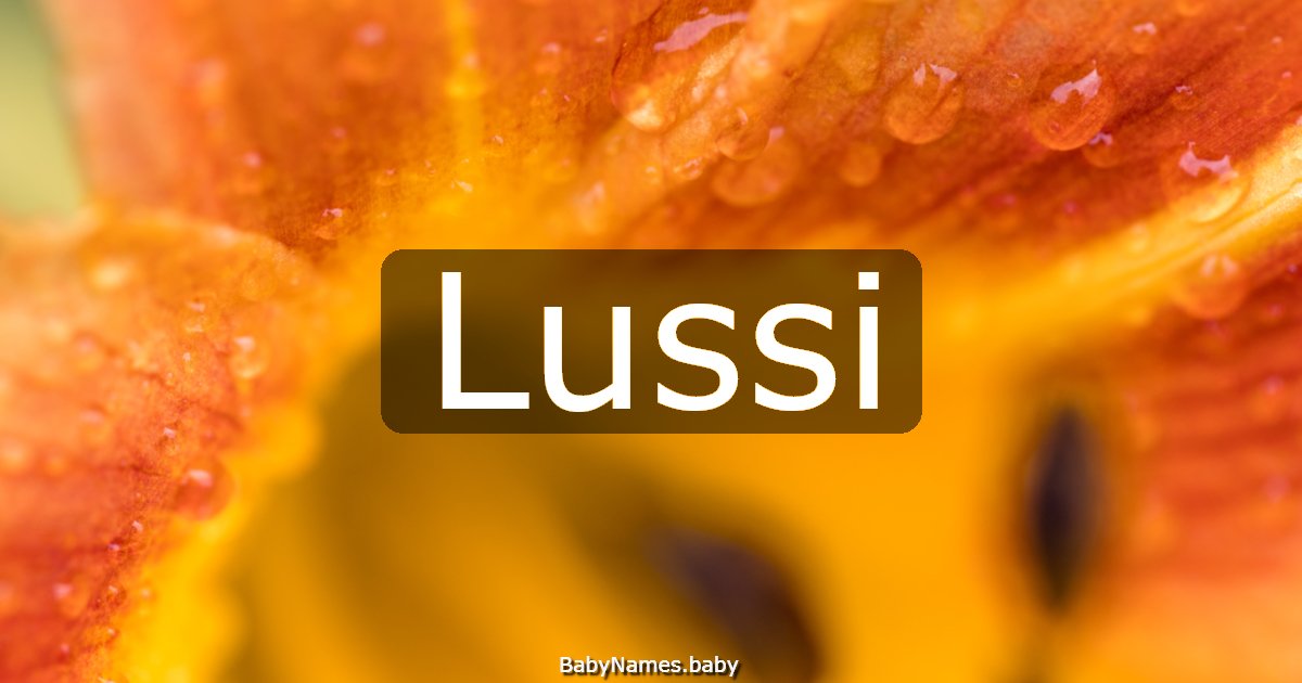 Lussi