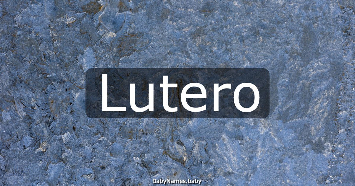 Lutero