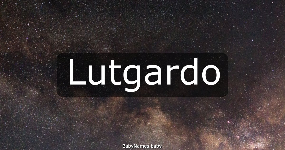Lutgardo