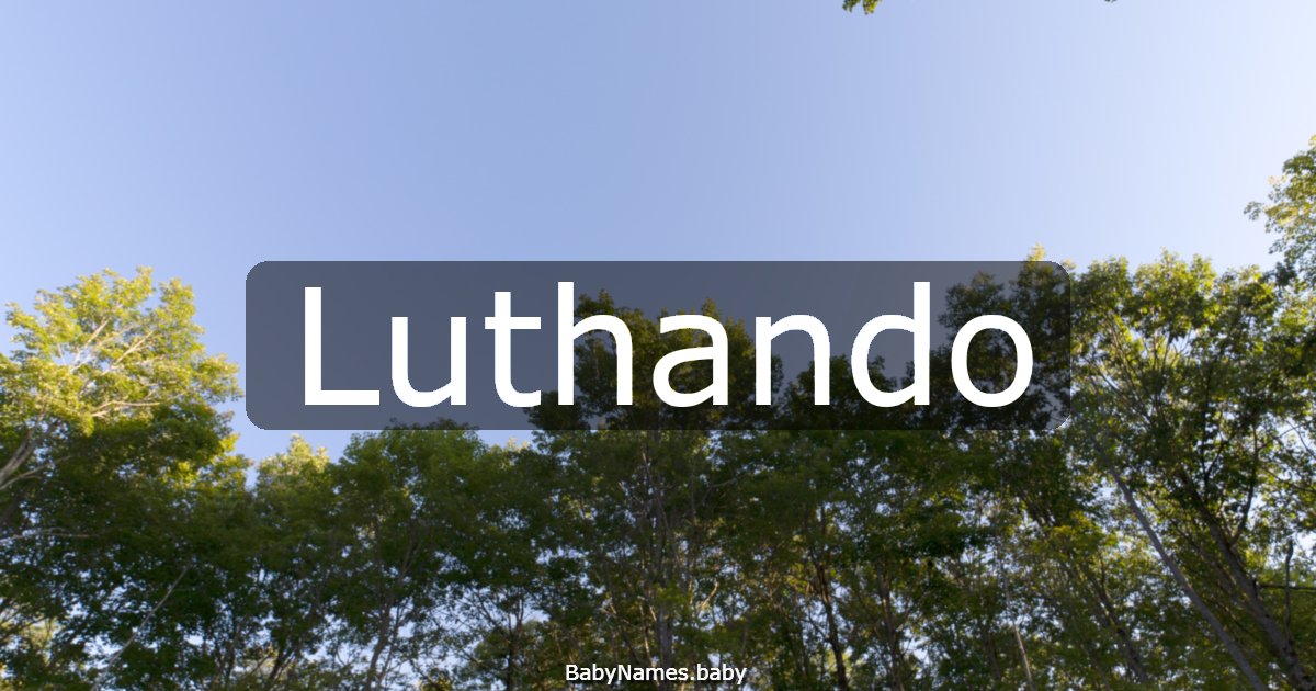 Luthando