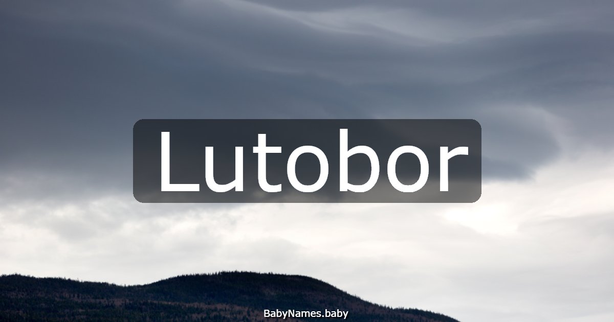 Lutobor