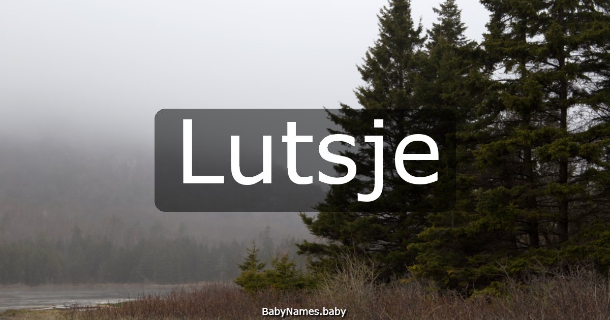 Lutsje