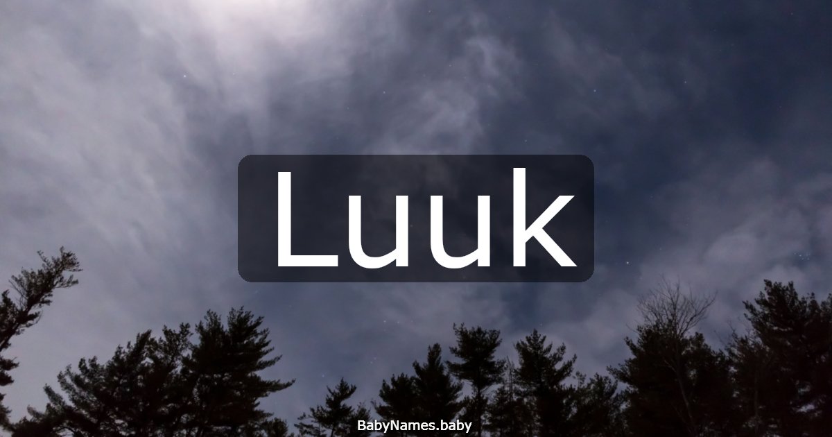Luuk