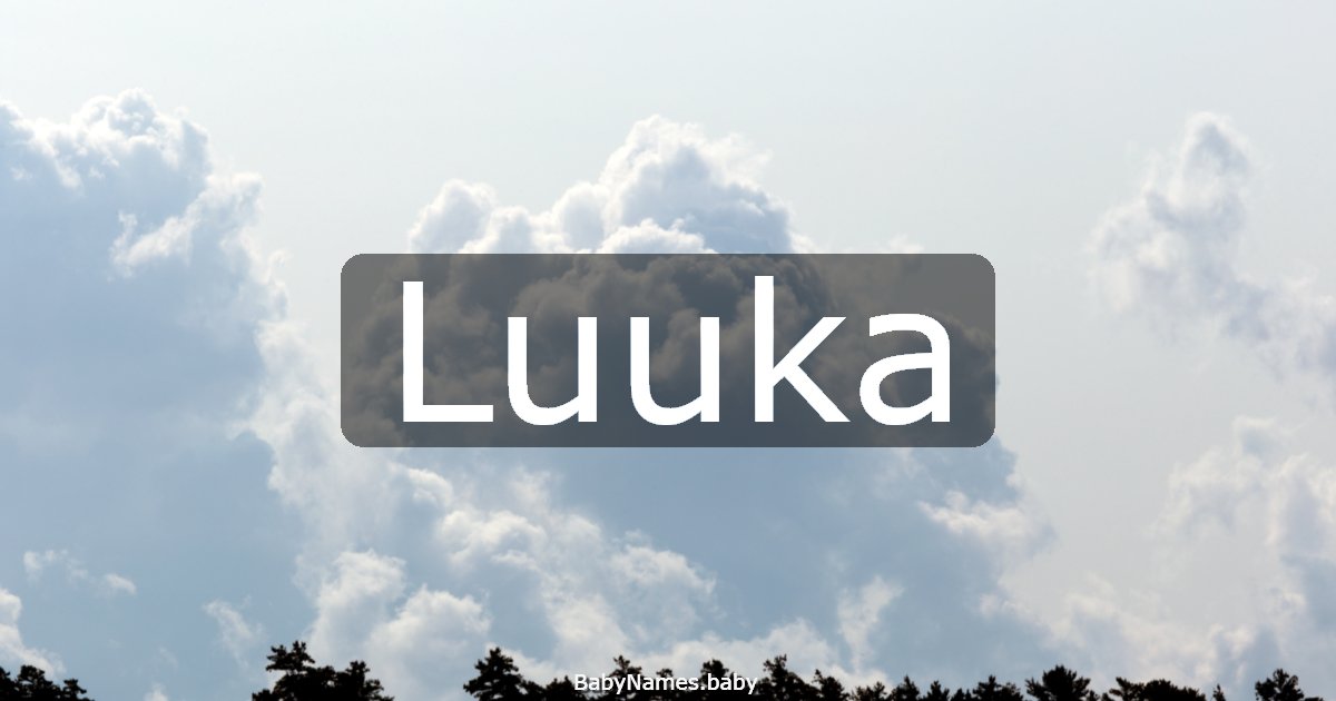 Luuka