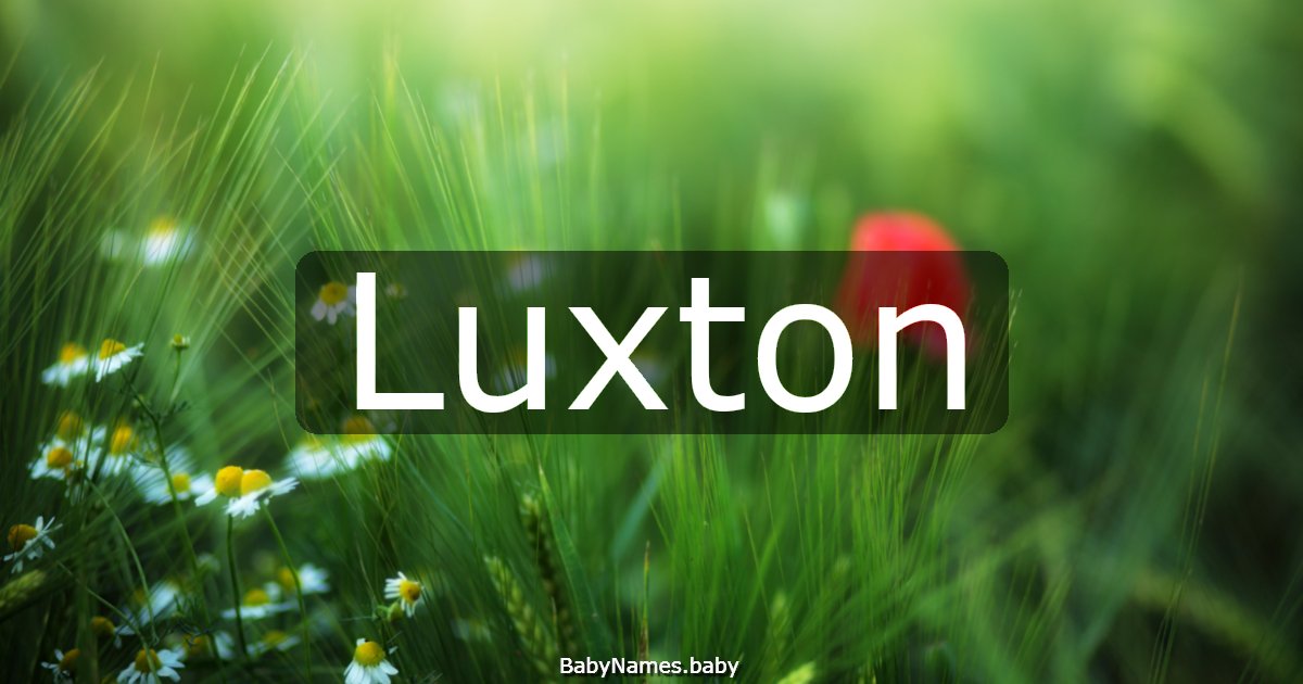 Luxton