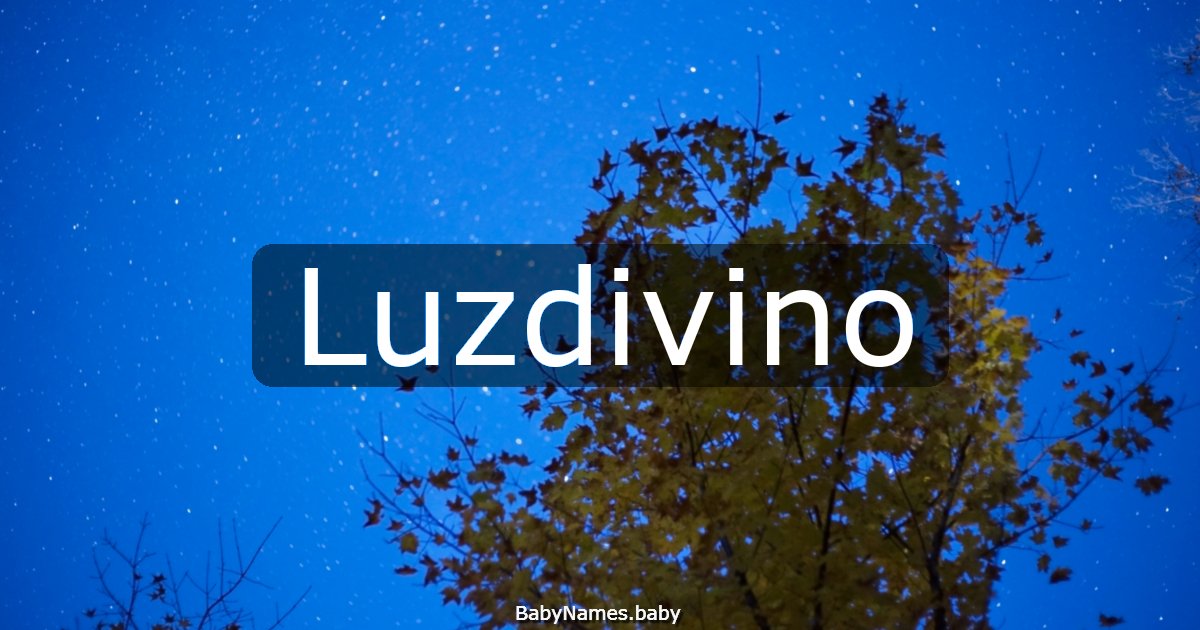 Luzdivino