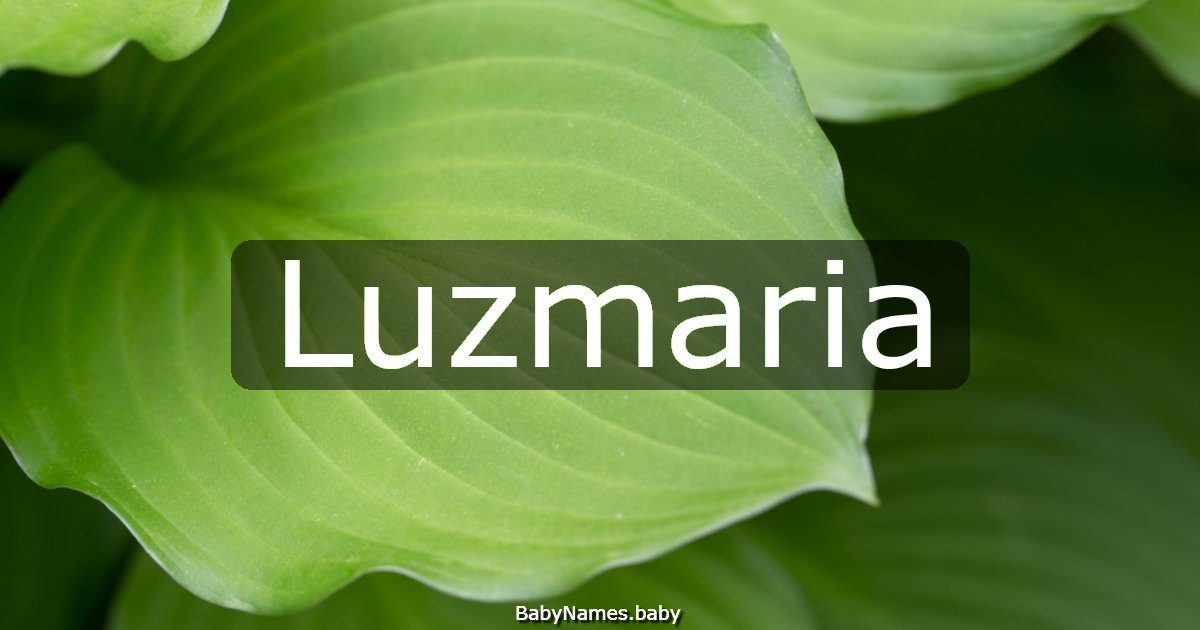 Luzmaria