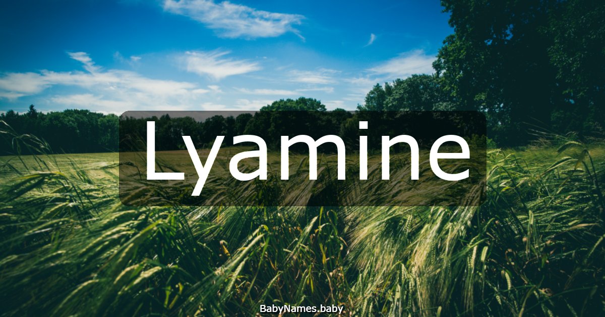 Lyamine