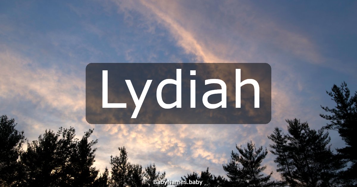 Lydiah
