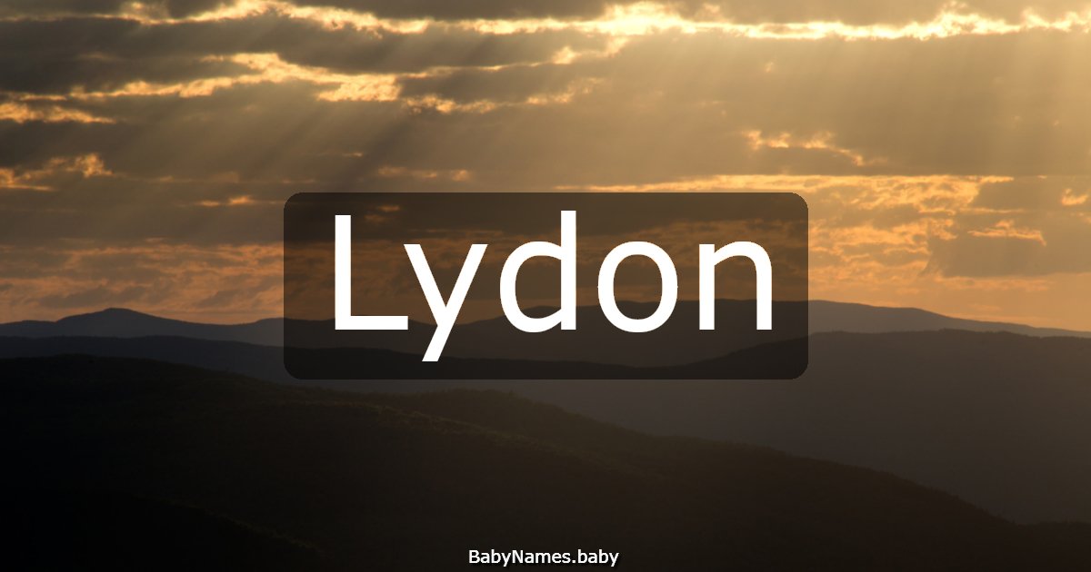 Lydon