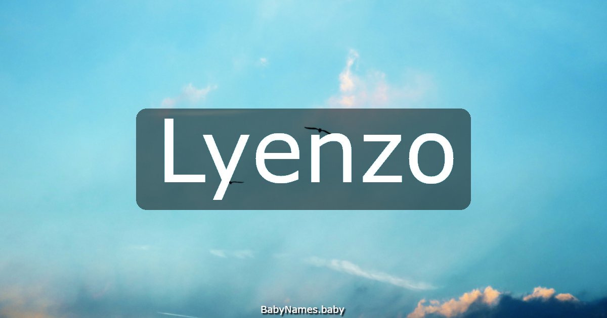 Lyenzo