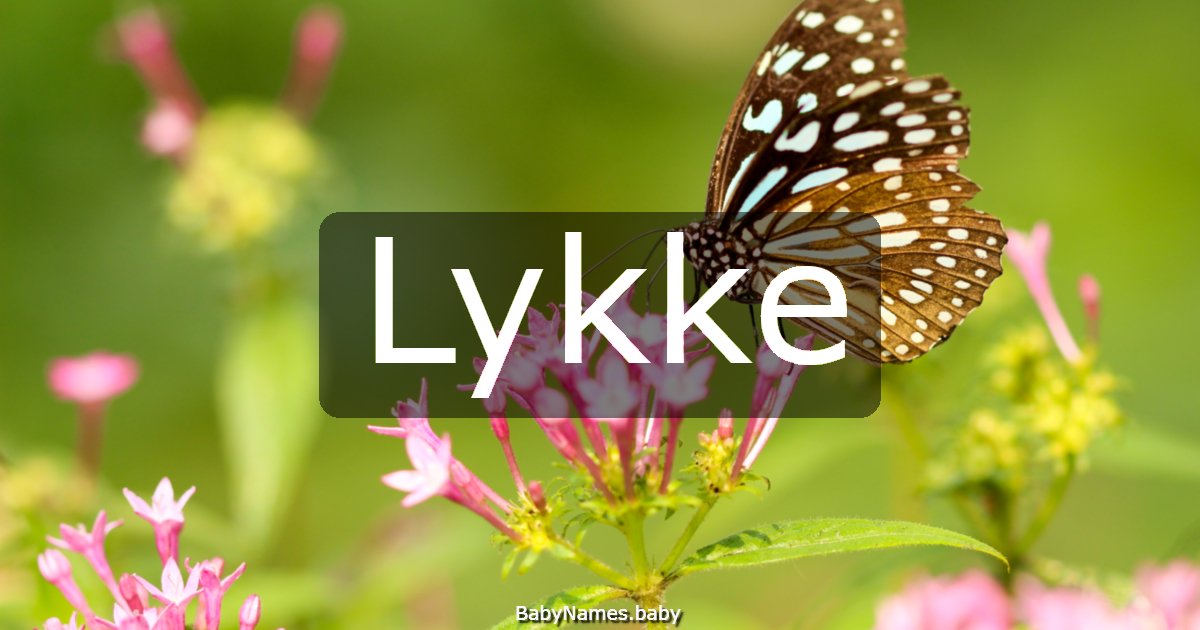 Lykke