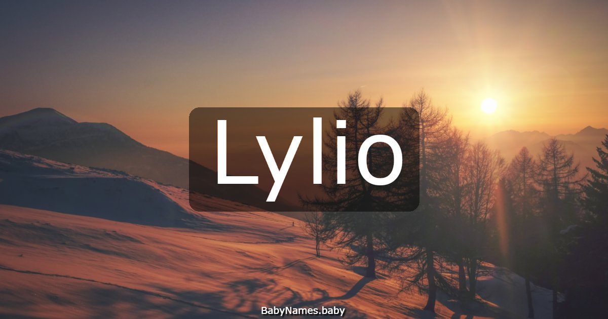 Lylio