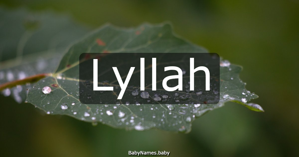 Lyllah