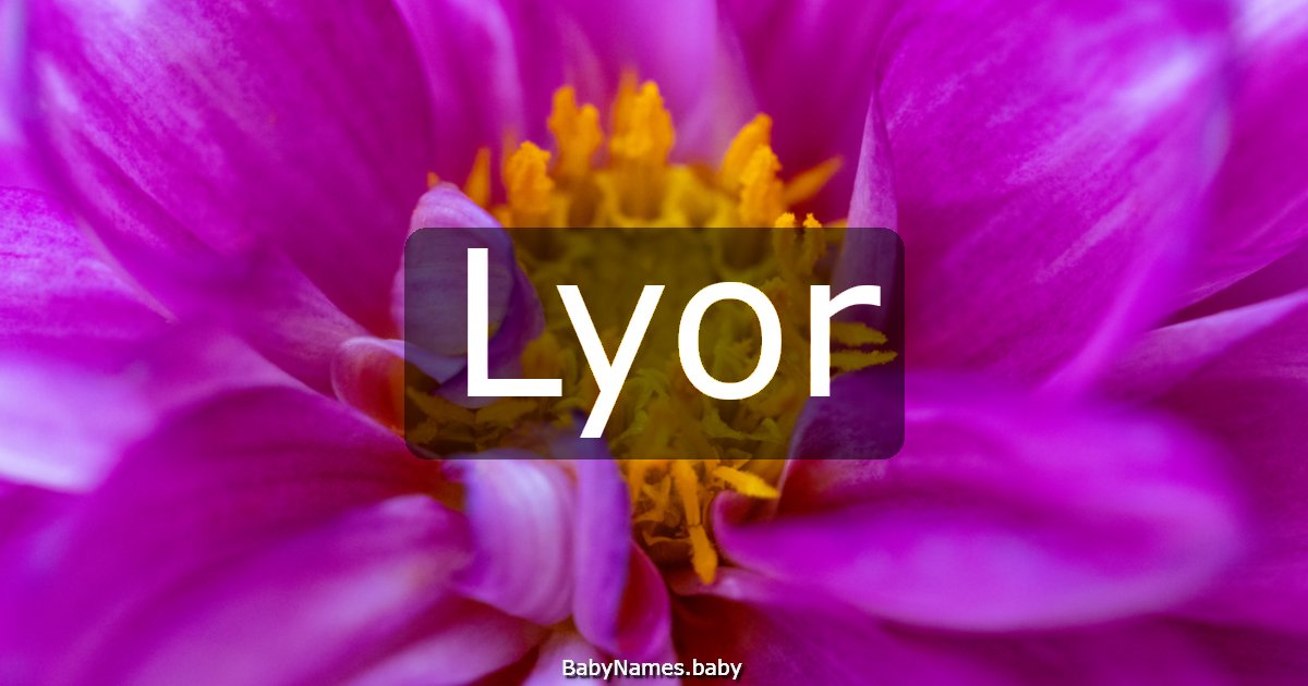 Lyor