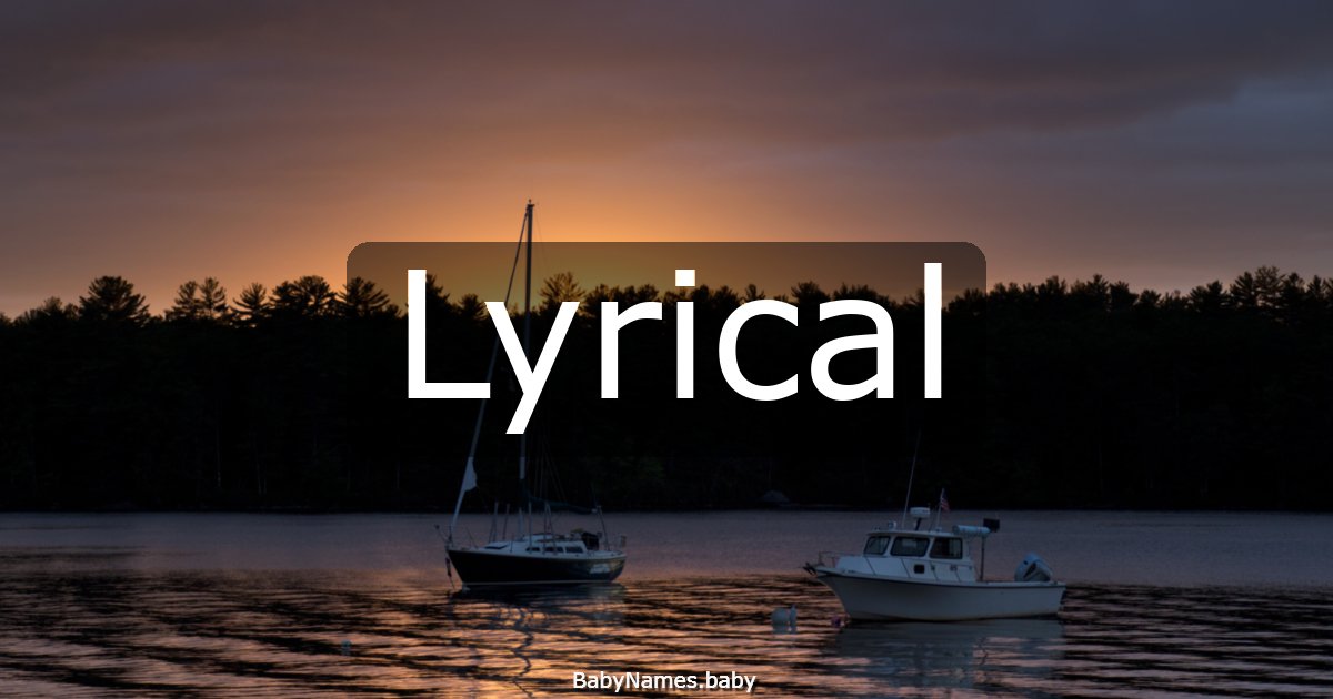 Lyrical
