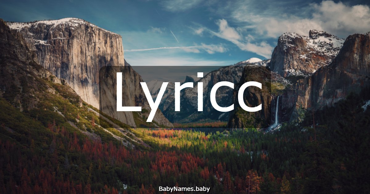Lyricc
