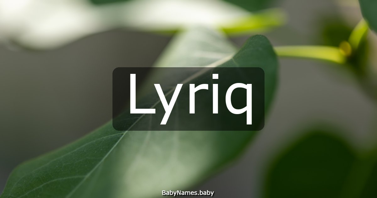 Lyriq