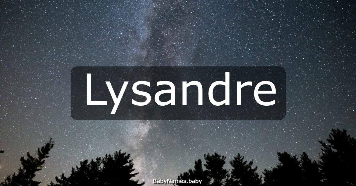 Lysandre