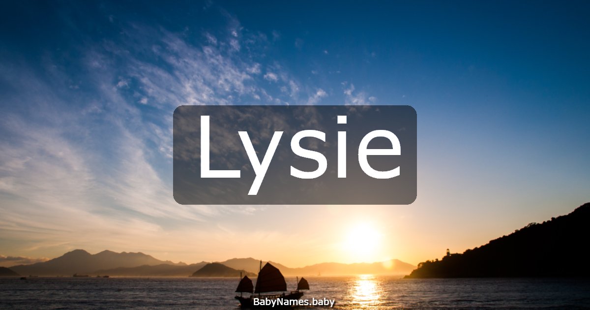 Lysie