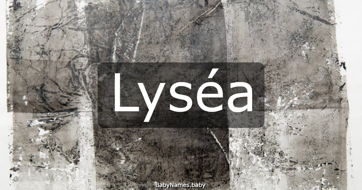 Lyséa