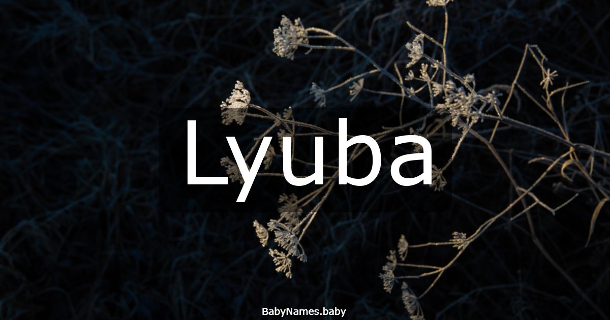 Lyuba