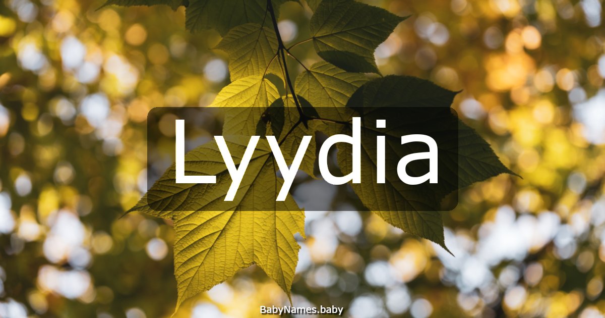 Lyydia