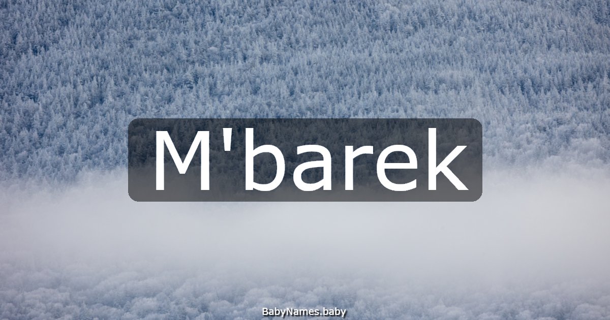 M'barek