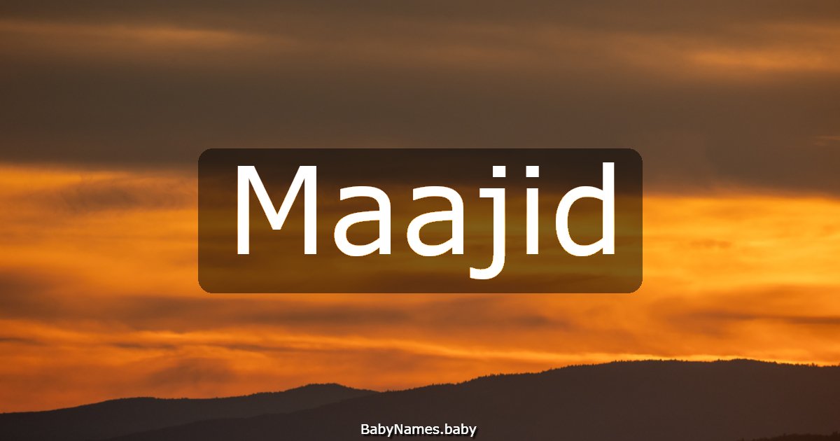 Maajid