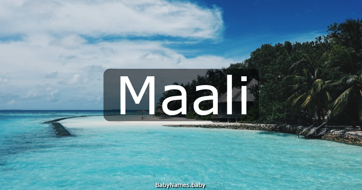 Maali